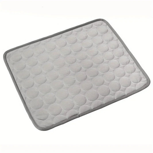 Summer Pet Ice Pad Cool Sleeping Mat Breathable Ice Silk Washable Pet Bed Durable Dog Cat Cushion Pet Supplies for Home Outdoor